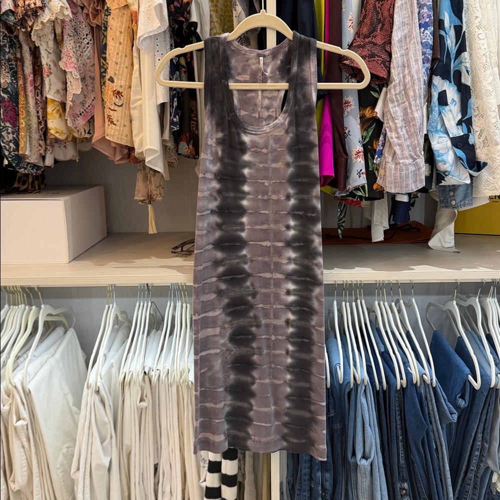 Young Fabulous and Broke Tie-Dye Sleeveless Dress